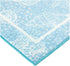 Brumlow Mills Beach and Ocean Area Rug for Living or Bedroom Carpet, Dining or Kitchen Rug, Deck, Patio or Home Decor, 3'4" x 5', Aqua Blue Seas the Day Seashells