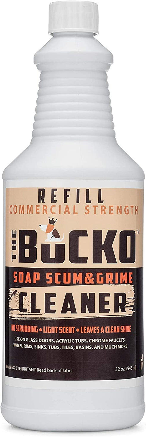 The Bucko Soap Scum and Grime Cleaner (32 oz no sprayer)