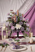 TINGE TIME Artificial Flowers for Decoration Rose 25pcs African Violet Purple Fake Roses with Stem for DIY Wedding Bouquets Centerpieces Bridal Shower Party Home Decorations