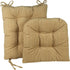 The Gripper Non-Slip Jumbo Rocking Cushions for Living, Office, Dining Room or Nursery Use, 2 Piece Set-Seat and Seatback, 17"x17" Chair Pad, 1 Count (Pack of 1), Sand
