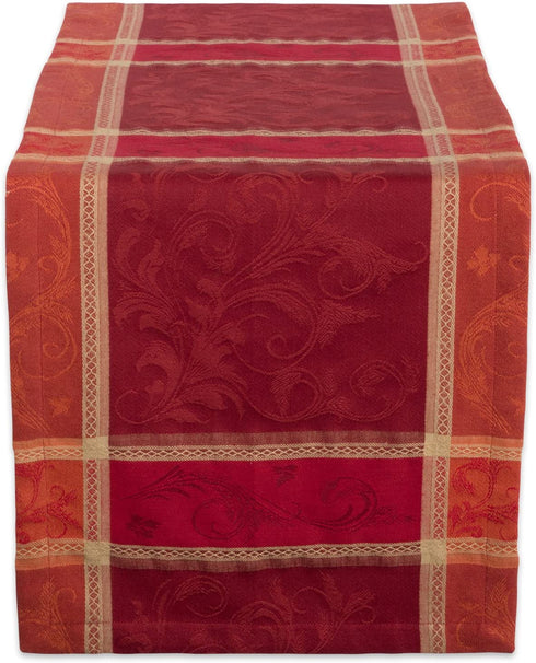 DII 14x72 Cotton Table Runner, Harvest Wheat - Perfect for Fall, Thanksgiving, Catering Events, Dinner Parties, Special Occasions or Seasonal D©cor