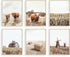 Highland Cow Art and Farmhouse Wall Decor - by Haus and Hues | Cow Wall Art and Farmhouse Pictures | Cow Decor | Cow Prints Wall Art | Cow Pictures Wall Decor, (11" x 14" UNFRAMED)