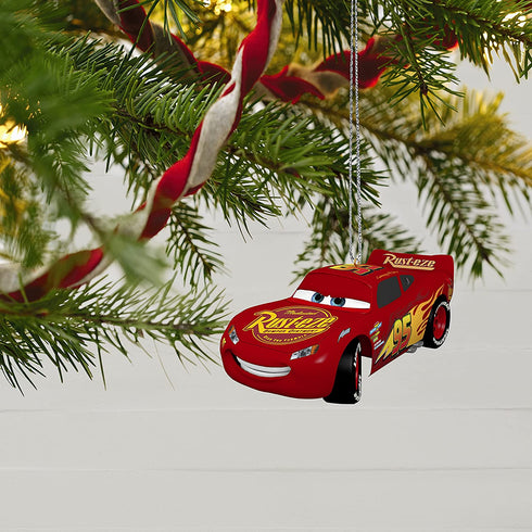 Hallmark Keepsake Christmas Ornament 2021, Disney/Pixar Cars 15th Anniversary Lightning McQueen, Sound