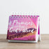 Dayspring - Promises from God's Word - Perpetual Calendar (71350), Red, 5 1/4" x 4 3/4" x 1 1/4"