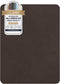 Velvet Repair Patch?Self-Adhesive Flannel Fabric Patch?Multicolor Available Anti Scratch Leather 8X11 Inch Peel and Stick for Sofas, car Seats Hand Bags Jackets (Dark Brown)
