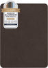 Velvet Repair Patch?Self-Adhesive Flannel Fabric Patch?Multicolor Available Anti Scratch Leather 8X11 Inch Peel and Stick for Sofas, car Seats Hand Bags Jackets (Dark Brown)