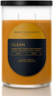 Manly Indulgence Clean Scented Jar Candle, Large, Goldenrod