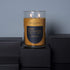 Manly Indulgence Clean Scented Jar Candle, Large, Goldenrod