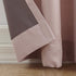 Sun Zero Barrow Energy Efficient Rod Pocket Curtain Single Panel, 54" x 84", Blush Pink