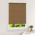 Achim Home Furnishings Vinyl Roll-Up Blind Cordless Solstice, 30" x 72", Woodtone
