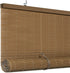 Achim Home Furnishings Vinyl Roll-Up Blind Cordless Solstice, 30" x 72", Woodtone