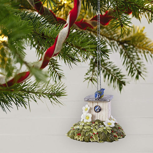 Hallmark Keepsake Christmas Ornament 2019 Year Dated Marjolein™s Garden Tweet Home Bird House