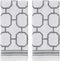 SKL Home Vern Yip Lithgow Hand Towel Set, Gray 2 Count