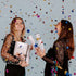 Premium Confetti Cannon - 4 Pack Multicolored | 1x Streamer Cannons and 3x Star Confetti Poppers | Launches 20-25ft | Party Poppers for Celebrations - Birthday, Graduation, New Year's Eve, Wedding