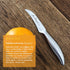 Curved Peeling Knife, Bird Beak Paring Knife, Small Kitchen Paring Knife for Peeling Fruit and Vegetables - Chopaholic by Jean Patrique