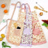 3 Pieces Kitchen Floral Aprons Soft Flower Aprons Women Chef Aprons Adjustable Cooking Aprons with Pockets for Kitchen Cooking Baking Gardening Household Cleaning Supplies, 3 Colors