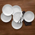Corelle Frost White Lunch Plate Set for 6 | 8.5 Inch Eco-Friendly, Round Lunch or Dinner Plates are Dishwasher Safe | Triple Layer Glass is Lightweight, Stackable, and Break and Chip Resistant
