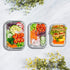 Glass Meal Prep Containers - Food Prep Containers with Lids Meal Prep - Food Storage Containers - Lunch Containers Portion Control Containers Airtight - Bpa-Free (3 set Container)