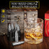 Gifts for Dad, Stainless Steel Whiskey Stone 6XL, Unique Fathers Day Christmas Birthday Stocking Stuffers Gift Ideas for Men Father Him, Chilling Ice Cubes Box Cool Gadgets Boyfriend Husband