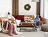 Eddie Bauer - Plush Sherpa Fleece Throw - Soft & Cozy Reversible Blanket, Ideal for Travel, Camping, & Home, Edgewood Red