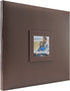 MCS MBI Earthtones Collection 13.5x12.5 Inch Scrapbook Album with 12x12 Inch Pages with Photo Opening, Branch Color (860097),Branch (Brown)