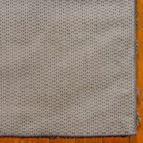 Unique Loom Davos Collection Modern Luxuriously Soft & Cozy Shag Area Rug, 2 ft 2 in x 3 ft, Peppercorn