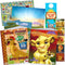 Disney Coloring Book Set with Stickers - Bundle Includes 80 Page Coloring Book, Stickers, and Door Hanger (Lion King)
