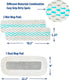 Simple Houseware 18-Inch Extra Wide Extendable Handle Microfiber Hardwood Floor Cleaning Mop (Includes 3 Mop Pads)