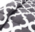Utopia Bedding Printed Comforter Set (Full, Grey) with 2 Pillow Shams - Luxurious Brushed Microfiber - Down Alternative Comforter - Soft and Comfortable - Machine Washable