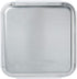 Nordic Ware Natural Aluminum Commercial Square Cake Pan with Lid, Exterior 9.88 x 9.88 Inches
