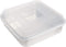 Nordic Ware Natural Aluminum Commercial Square Cake Pan with Lid, Exterior 9.88 x 9.88 Inches