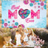 XtraLarge, Best Mom Ever Mothers Day Banners - 72x44 Inch | Mothers Day Decorations for Party | Happy Mothers Day Banner Backdrop | Happy Mothers Day Banner for Mothers Day Centerpiece Decorations