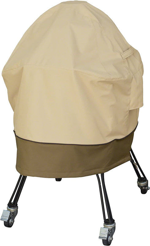 Classic Accessories Veranda Water-Resistant 27 Inch Kamado Ceramic BBQ Grill Cover