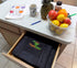 Prized Pantry 2 Pack Insulated Reusable Grocery Bags, X-Large Heavy Duty Cooler Tote Bags, Premium Insulation, Bottom Support, Wrap-Around Handles, Front Pocket, Zipper, No Leak, Keeps Food Hot/Cold