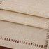 Grelucgo Handmade Hemstitch Beige Table Runner Or Dresser Scarf, Rectangular 14 by 60 Inch