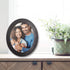 Malden International Designs 2163-80 Classic Oval Black Wood Picture Frame, 8x10, Black