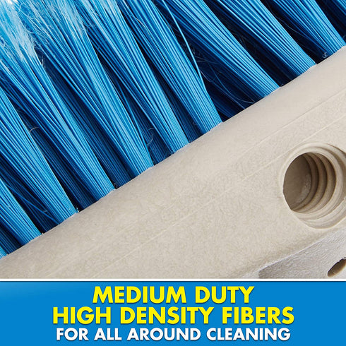 Star brite Standard 8" Brush Head - Dual Connections Fit Either Standard 3/4" Threaded Poles or Extend-A-Brush Handles
