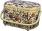 Michley Sewing Basket with 41-PC Sewing Kit