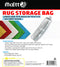 Rug Storage Bag and Zip Tie - NO Vent Holes - Large Size Fits Rugs up to 6' x 9' - Protects Rolled Rugs for Moving or Storage