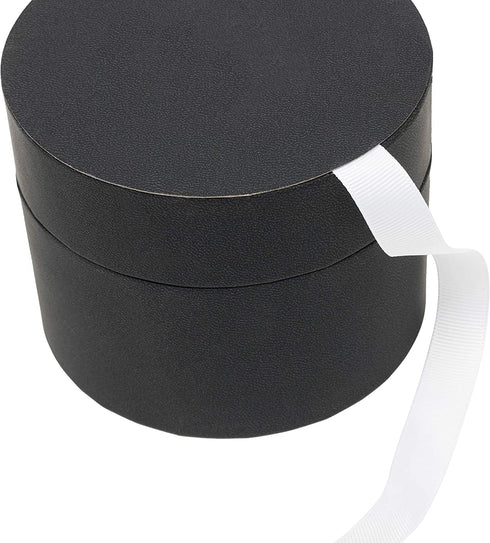 Noble Suede Ring Box with Outside Packer, Gift Card and Ribbon for Proposal, Jewelry Gift and Special Occasions