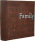 Pioneer Photo Albums TXT-200BN 4" x 6" Faux Suede Album (200 Photos), Multicolor