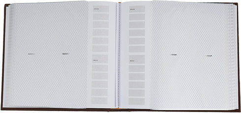 Pioneer Photo Albums TXT-200BN 4" x 6" Faux Suede Album (200 Photos), Multicolor