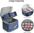 ExtraCharm Insulated Lunch Bag for Men Women Adult, Dual-Compartment Large Lunch Box Reusable Lunchbox Cooler for Work Office Picnic