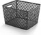 BINO Woven Plastic Storage Basket, X-Large (Grey)