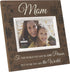 Malden International Designs Sun Washed Words Mom Walnut Distressed Picture Frame, 4x6, Walnut