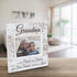 Malden International Designs Sun Washed Words Grandma Cream Distressed Picture Frame, 4x6, Cream