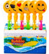 12 Pack Giant Bubble Wands Emoji Party Favor Toys - Bulk Bubbles Party Favors Clapper Toys for Kids