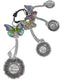 Ganz M.SPNS/Color-B 4PCSET,ZI Flies Measuring Spoons