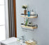 Floating Shelves for Bathroom, Kitchen, Living Room , Wood Wall Mounted Shelf for Storage, Decor, Organize, Set of 2 with 5 Hooks (Natural)
