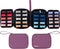 20 Watch Bands Storage Carrying Case Compatible with Watches,Expandable Watch Band Holder Stores 20 Watch Bands Fit for Most Sizes of Watch Straps,Organizer for Watch Bands, Bag Only (Purple)